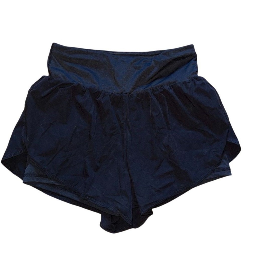 Cadmus Women's Black Athletic Gym Running Shorts Size M Casual‎ yoga flowy fit